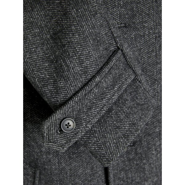 ΑΝΔΡΙΚΟ ΠΑΛΤΟ JJEMELTON WOOL COAT SNJACK AND JONES ΓΚΡΙ 12258672 - Image 2