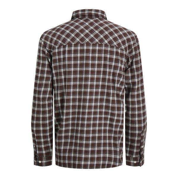 ΑΝΔΡΙΚΟ ΠΟΥΚΑΜΙΣΟ JORJOSHUA FLANNEL CHECK   JACK AND JONES ΜΠΟΡΝΤΩ 12260776 - Image 2