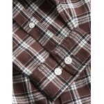 ΑΝΔΡΙΚΟ ΠΟΥΚΑΜΙΣΟ JORJOSHUA FLANNEL CHECK JACK AND JONES ΜΠΟΡΝΤΩ 12260776 - Image 4