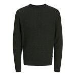 ΑΝΔΡΙΚΟ ΠΟΥΛΟΒΕΡ JPRBLAREAGAN KNIT CREW NECK LN JACK AND JONES ΑΝΘΡΑΚΙ 12283381