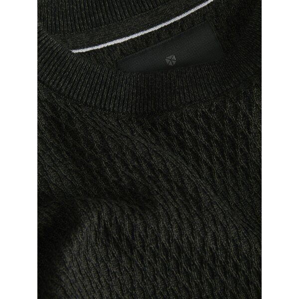 ΑΝΔΡΙΚΟ ΠΟΥΛΟΒΕΡ JPRBLAREAGAN KNIT CREW NECK LN JACK AND JONES ΑΝΘΡΑΚΙ 12283381 - Image 4