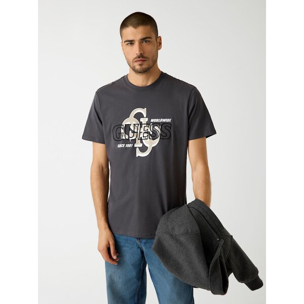 M5BI72I3Z14-G969 ΑΝΔΡΙΚΗ ΜΠΛΟΥΖΑ SS BSC GUESS DROP SHADOW TEE GUESS M5BI72I3Z14-G969 - Image 1