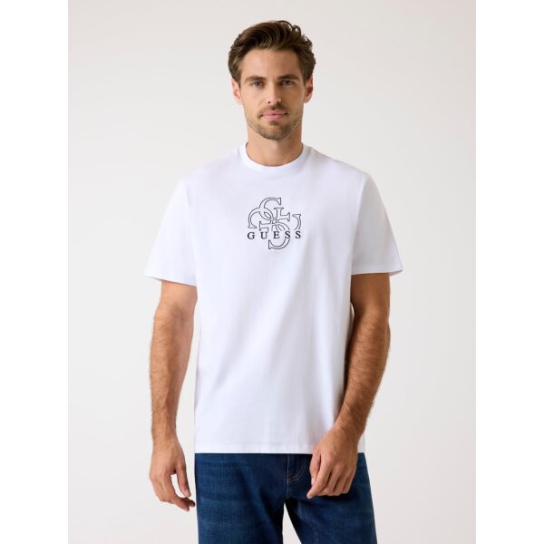 ΑΝΔΡΙΚΗ ΜΠΛΟΥΖΑ  SS BSC BASIC QUATTRO G TEE GUESS M5BI76I3Z14-G011 - Image 1