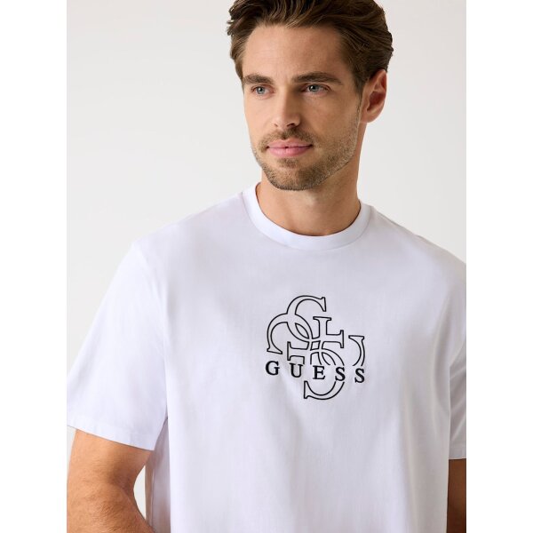 ΑΝΔΡΙΚΗ ΜΠΛΟΥΖΑ  SS BSC BASIC QUATTRO G TEE GUESS M5BI76I3Z14-G011 - Image 3