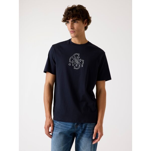 ΑΝΔΡΙΚΗ ΜΠΛΟΥΖΑ  SS BSC BASIC QUATTRO G TEE GUESS M5BI76I3Z14-G7V2 - Image 1