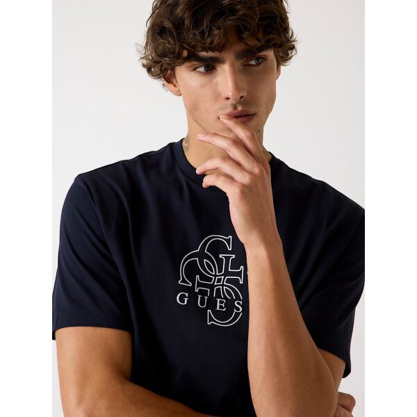 ΑΝΔΡΙΚΗ ΜΠΛΟΥΖΑ  SS BSC BASIC QUATTRO G TEE GUESS M5BI76I3Z14-G7V2 - Image 4