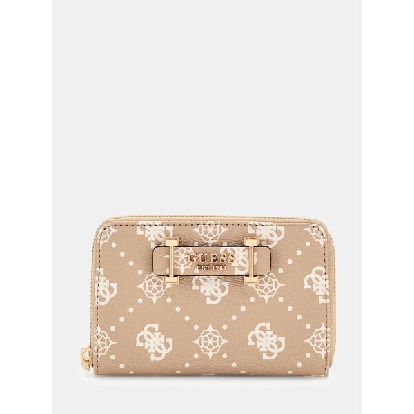 ΓΥΝΑΙΚΕΙΟ ΠΟΡΤΟΦΟΛΙ SILIA SLG MEDIUM ZIP AROUND GUESS SWGP9890140-BSG - Image 1