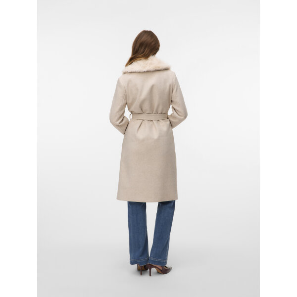 ΓΥΝΑΙΚΕΙΟ ΠΑΛΤΟ ΜΕ ΓΟΥΝΑ ΕΚΡΟΥ VERO MODA 10333658 - Image 4