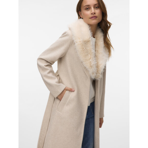 ΓΥΝΑΙΚΕΙΟ ΠΑΛΤΟ ΜΕ ΓΟΥΝΑ ΕΚΡΟΥ VERO MODA 10333658 - Image 5