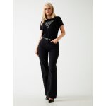 ΓΥΝΑΙΚΕΙΑ ΜΠΛΟΥΖΑ SS CN KRYSTAL TRIANGLE TEE GUESS W5BI18I3Z14-GU0/JBLK - Image 3