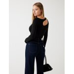 ΓΥΝΑΙΚΕΙΑ ΜΠΛΟΥΖΑ LS ELEANOR BUCKLE TOP GUESS W5BP18KC7M2-GU0/JBLK - Image 3