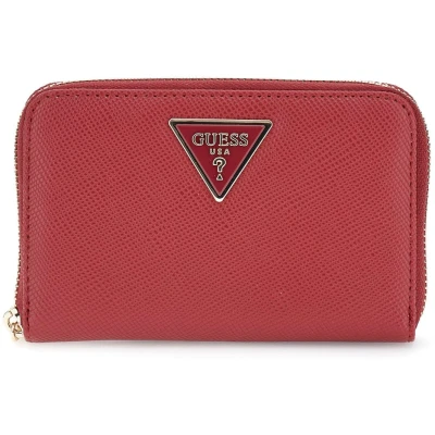 ΓΥΝΑΙΚΕΙΟ ΠΟΡΤΟΦΟΛΙ LAUREL II SLG MED ZIP AROUND  GUESS SWZG7459140-GAR