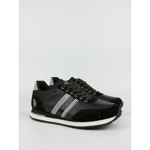 Ανδρικό Παπούτσι U.S POLO ASSN  XIRIO011-BLK-GRY01 - Image 6