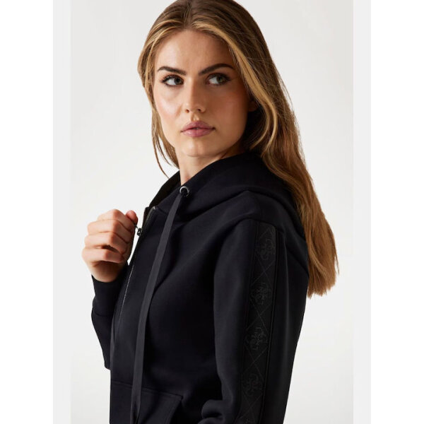 ΓΥΝΑΙΚΕΙΟ ΦΟΥΤΕΡ NEW HOODED SCUBA SWEATSHIRT  GUESS W5YQ05KBYE2-GU0/JBLK - Image 4