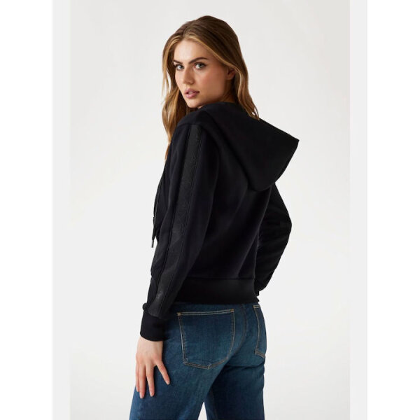 ΓΥΝΑΙΚΕΙΟ ΦΟΥΤΕΡ NEW HOODED SCUBA SWEATSHIRT  GUESS W5YQ05KBYE2-GU0/JBLK - Image 5