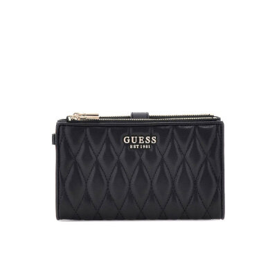 ΓΥΝΑΙΚΕΙΟ VALLA SLG DBL ZIP ORGANIZER  GUESS SWQG8122157-GU0/BLA