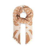 ΓΥΝΑΙΚΕΙΟ ΑΞΕΣΟΥΑΡ JACQUARD KEFIAH 135X135 GUESS AW5418POL03-BEI