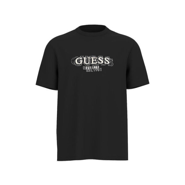 fixedratio_20251023111843_837203a3 ΑΝΔΡΙΚΗ ΜΠΛΟΥΖΑ CN SS SMALL LOGO TEE  GUESS M5BI05I3Z14-JBLK - Image 3
