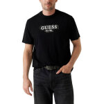 ΑΝΔΡΙΚΗ ΜΠΛΟΥΖΑ CN SS SMALL LOGO TEE  GUESS M5BI05I3Z14-JBLK