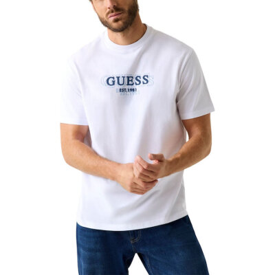 ΑΝΔΡΙΚΗ ΜΠΛΟΥΖΑ CN SS SMALL LOGO TEE  GUESS M5BI05I3Z14-G011