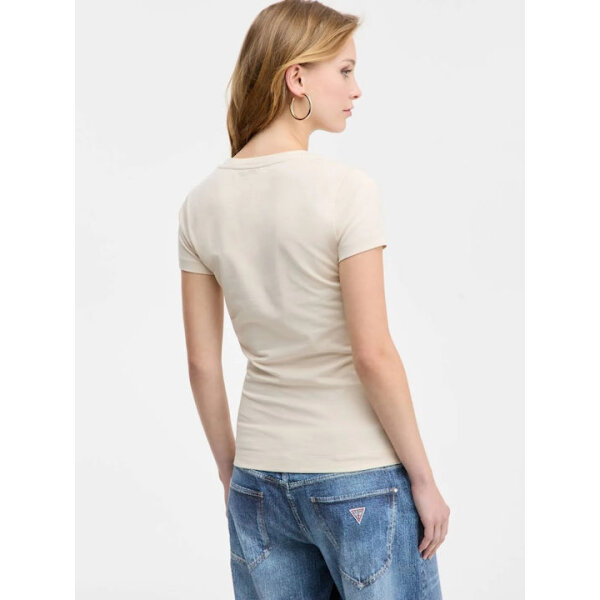 ΓΥΝΑΙΚΕΙΑ ΜΠΛΟΥΖΑ SS CN LEO TRIANGLE TEE  GUESS W5BI28J1314-A115 - Image 4