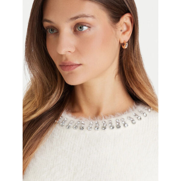 ΓΥΝΑΙΚΕΙΟ ΠΛΕΚΤΟ LS CN ARISA RHINESTONE SWTR GUESS W5BR58Z3BH0-G1O6 - Image 6