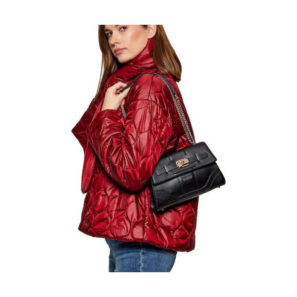 ΓΥΝΑΙΚΕΙΑ ΤΣΑΝΤΑ GREYSON II CNVRTBLE XBODY FLAP GUESS HWBG9206210-BLA - Image 5