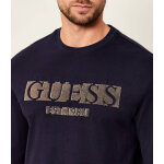 ΑΝΔΡΙΚΗ ΜΠΛΟΥΖΑ CN LS FLOCK LOGO TEE GUESS M5BI10K8FQ4-G7V2