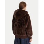 ΓΥΝΑΙΚΕΙΟ ΜΠΟΥΦΑΝ LUCREZIA FAUX FUR LOGO JACKET GUESS W5BL66W3890-A11R - Image 3