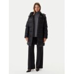 ΓΥΝΑΙΚΕΙΟ ΜΠΟΥΦΑΝ IMMA LOGO MIDI PUFFER GUESS W5BL44W2912-JBLK - Image 2