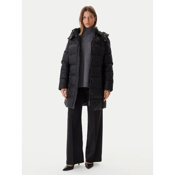 ΓΥΝΑΙΚΕΙΟ ΜΠΟΥΦΑΝ IMMA LOGO MIDI PUFFER GUESS W5BL44W2912-JBLK - Image 2