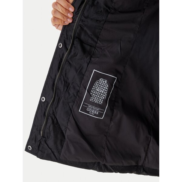 ΓΥΝΑΙΚΕΙΟ ΜΠΟΥΦΑΝ IMMA LOGO MIDI PUFFER GUESS W5BL44W2912-JBLK - Image 6