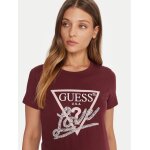 ΓΥΝΑΙΚΕΙΑ ΜΠΛΟΥΖΑ SS CN PEARLS LOVE TRIANGLE TEE GUESS W5YI40I3Z14-GU0/G596 - Image 4