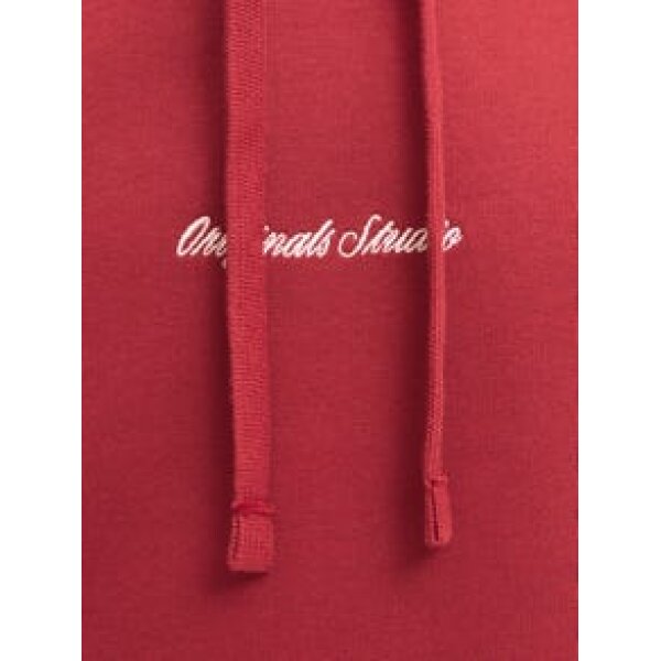 Ανδρικό φούτερ με κουκούλα JACK&JONES 12282861 μπορντώ - Image 3