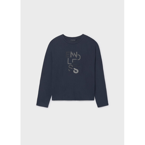 mplouza-keimeno-basike-agori-nautiko-mple-XL-4 ΠΑΙΔΙΚΗ ΜΠΛΟΥΖΑ ΜΠΛΕ ΑΓΟΡΙ MAYORAL 15-00842-016 - Image 1