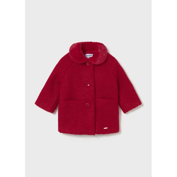 palto-moro-kokkino-XL-4 ΠΑΙΔΙΚΟ ΠΑΛΤΟ ΚΟΚΚΙΝΟ ΚΟΡΙΤΣΙ MAYORAL 15-02432-076 - Image 1