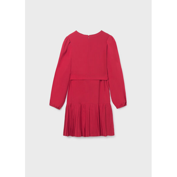 ΠΑΙΔΙΚΟ ΦΟΡΕΜΑ ΚΡΕΠ ΚΟΚΚΙΝΟ ΚΟΡΙΤΣΙ MAYORAL 15-07908-051 - Image 3