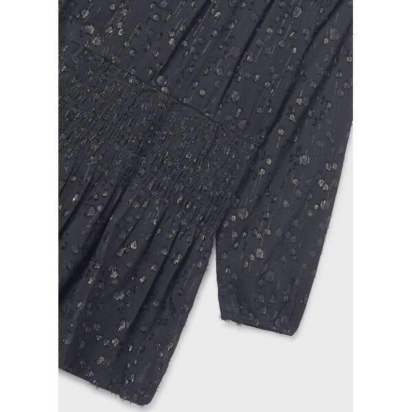 ΠΑΙΔΙΚΟ ΦΟΡΕΜΑ ΓΑΖΑ LUREX ΜΑΥΡΟ ΚΟΡΙΤΣΙ MAYORAL 15-07909-056 - Image 3