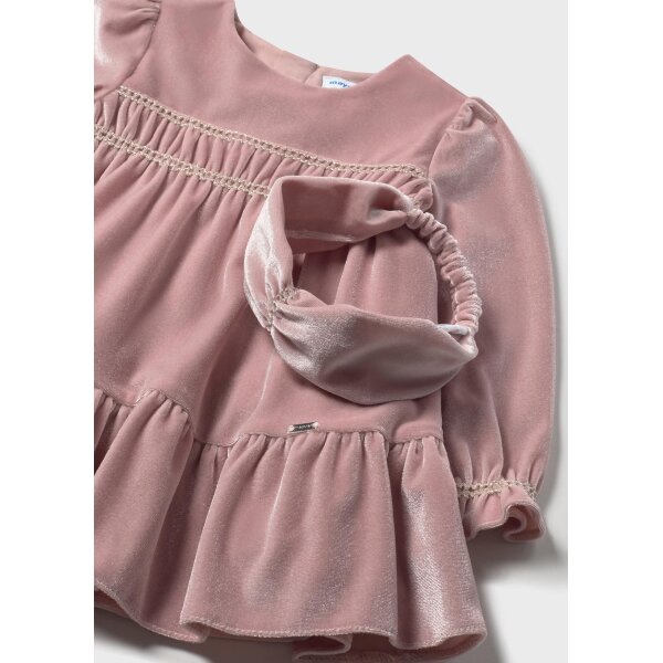 ΠΑΙΔΙΚΟ ΦΟΡΕΜΑ ΒΕΛΟΥΔΙΝΟ ΜΕ ΣΤΕΚΑ  ΚΟΡΙΤΣΙ MAYORAL 15-02904-074 - Image 4