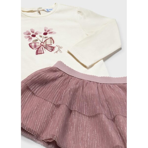 ΠΑΙΔΙΚΟ ΣΕΤ ΦΟΥΣΤΑ 3ΤΜΧ ΡΟΖ ΚΟΡΙΤΣΙ MAYORAL 15-02922-011 - Image 3