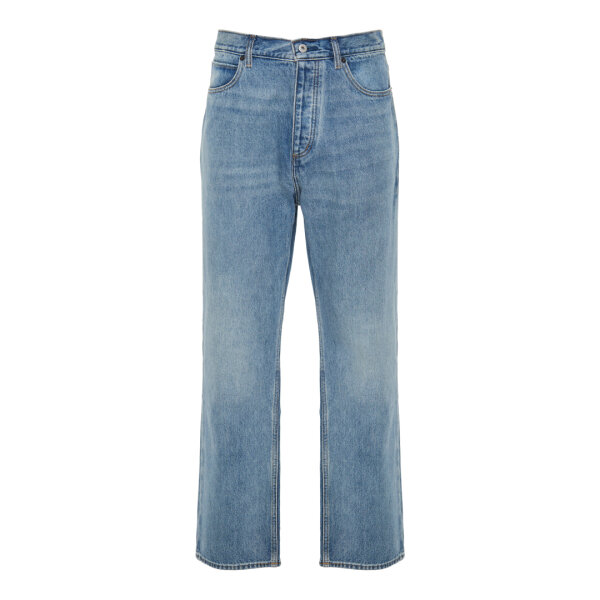 01 Ανδρικό παντελόνι τζιν BAGGY HUGO BLUE 50541721 μπλε - Image 4