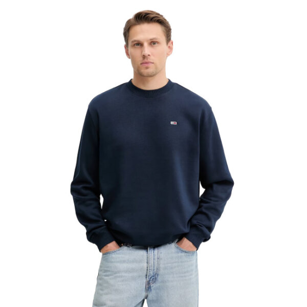 ΑΝΔΡΙΚΟ ΦΟΥΤΕΡ TJM REG S FLAG CREW TOMMY JEANS DM0DM20741-C1G ΜΠΛΕ - Image 1