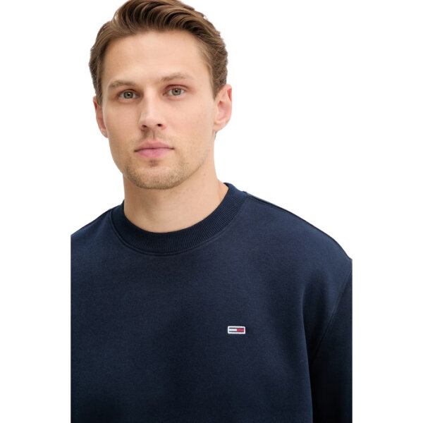 ΑΝΔΡΙΚΟ ΦΟΥΤΕΡ TJM REG S FLAG CREW TOMMY JEANS DM0DM20741-C1G ΜΠΛΕ - Image 3