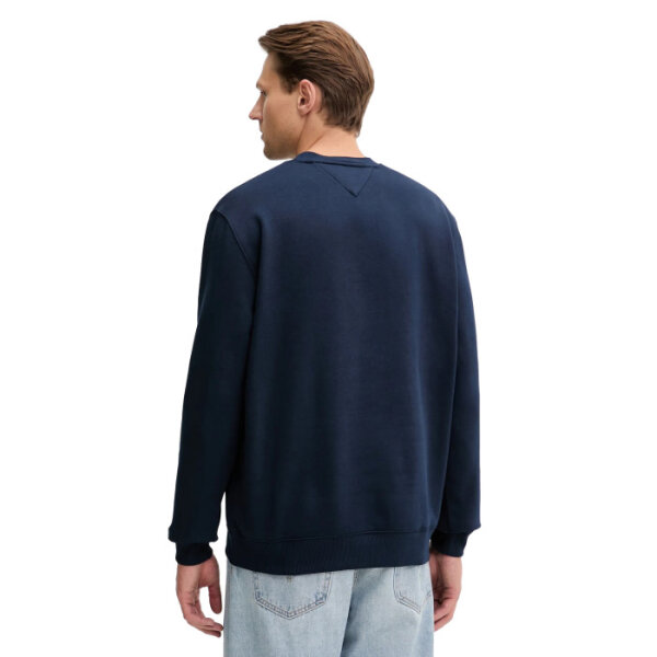 ΑΝΔΡΙΚΟ ΦΟΥΤΕΡ TJM REG S FLAG CREW TOMMY JEANS DM0DM20741-C1G ΜΠΛΕ - Image 2