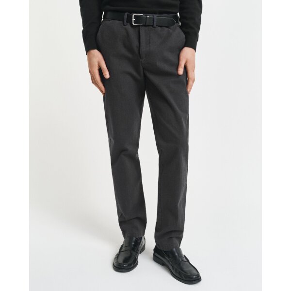 202503-1505367-162-crmodel-fv-2 Ανδρικό Παντελόνι Ανθρακί GANT 3G1505367-G0162 L 34 - Image 1