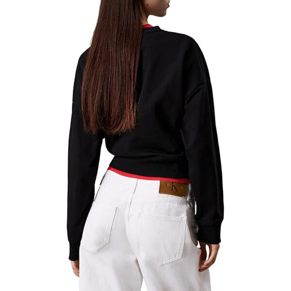 ΓΥΝΑΙΚΕΙΑ ΦΟΥΤΕΡ LS MONOLOGO FRENCH TERRY RLXD  CALVIN KLEIN LV047B234G-UB1 - Image 2