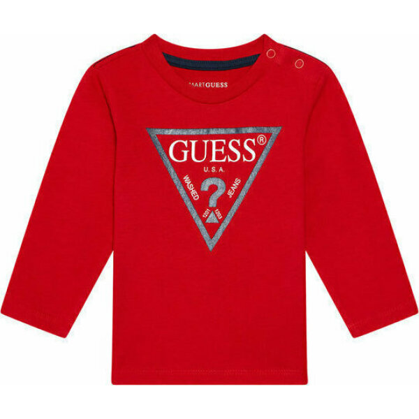 20250619160428_guess_paidiki_mplouza_makrymaniki_kokkini_l84i29k8hm0_rht ΠΑΙΔΙΚΟ LS T-SHIRT_CORE BANGLADESH GUESS N84I24K8HM0-GU0/RHT - Image 1