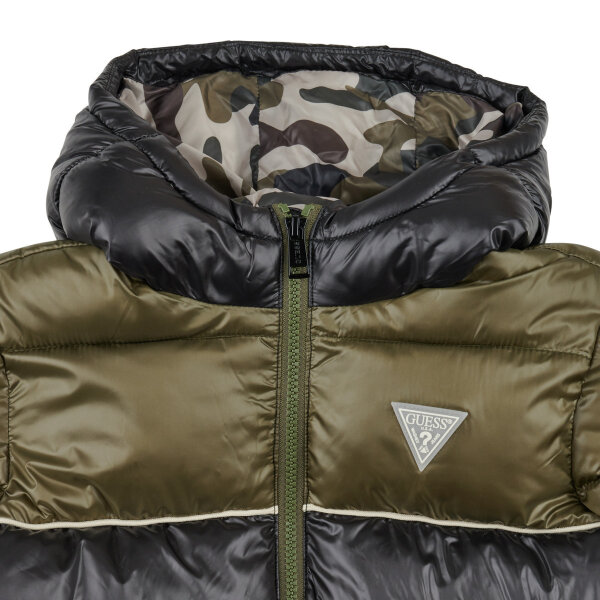 ΠΑΙΔΙΚΟ ΜΠΟΥΦΑΝ PADDED HOODED LS JACKET W/ZIP GUESS L5YL00WEGY0-GU0/F864 - Image 3