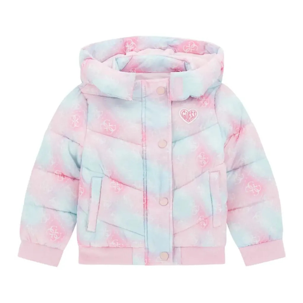 ΠΑΙΔΙΚΟ ΜΠΟΥΦΑΝ PADDED HOODED LS JACKET GUESS K5YL02WEGY0-GU0/PE27 - Image 1