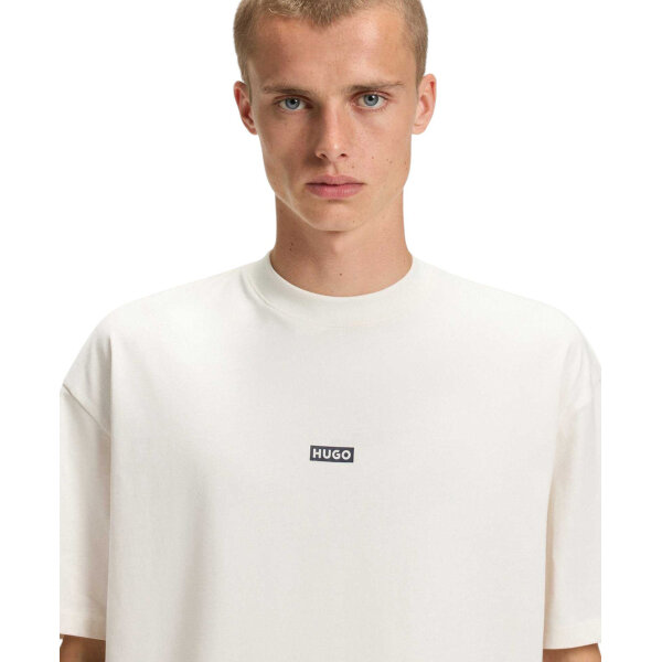 Ανδρική μπλούζα κοντό μανίκι HUGO 50509776 μαύρο - Image 4